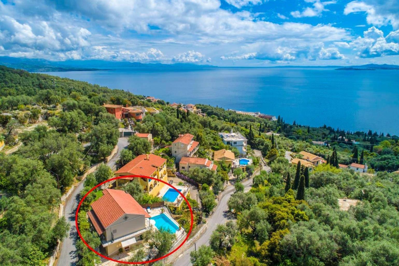 Villa Katerina Katávolos Exterior foto